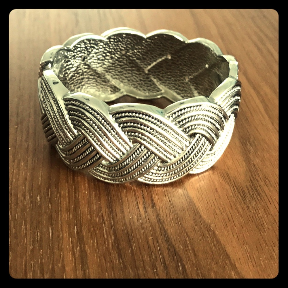 Silver bangle